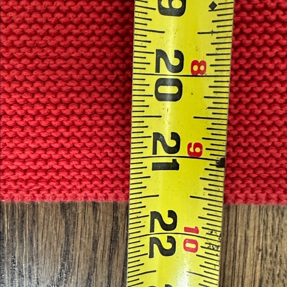 COS Red Crew Neck Sweater size Large - Picture 6 of 6